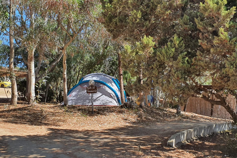 tenda campeggio sardegna